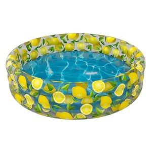 Lemon Print Pool Candy Inflatable Sunning Pool